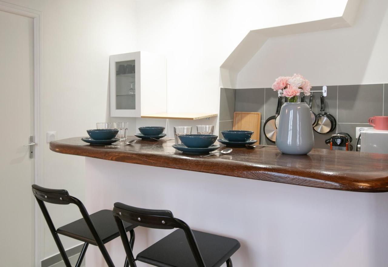 Authentic Apartment In Center Of Parisian Marais Dış mekan fotoğraf